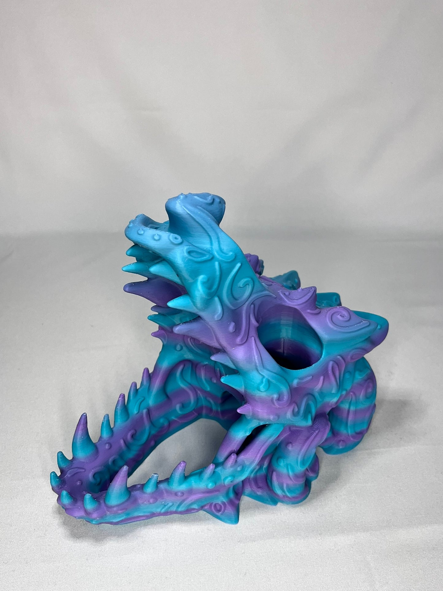 Decor Dragon Skull Dice Tower & Controller Holder