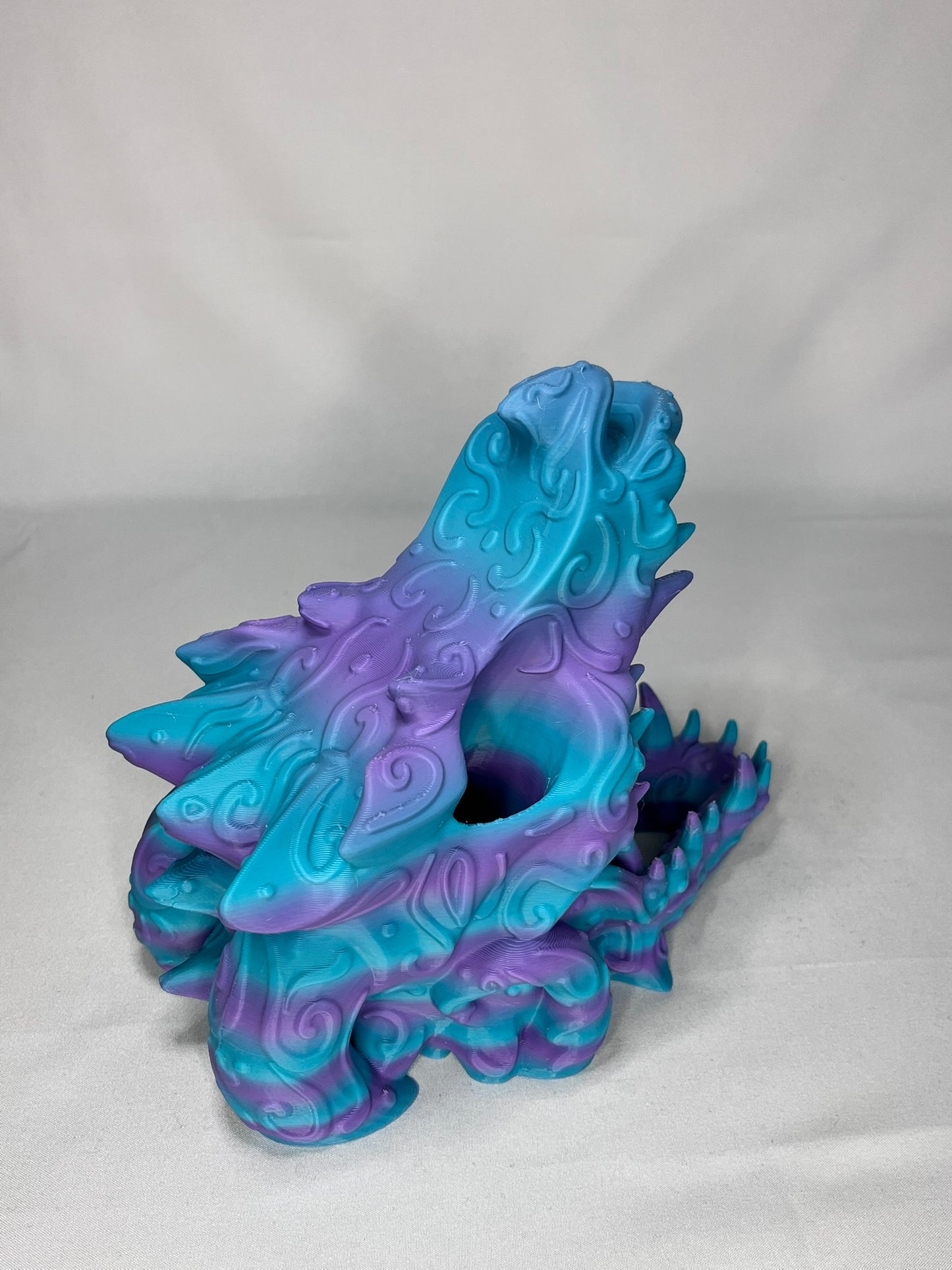 Decor Dragon Skull Dice Tower & Controller Holder