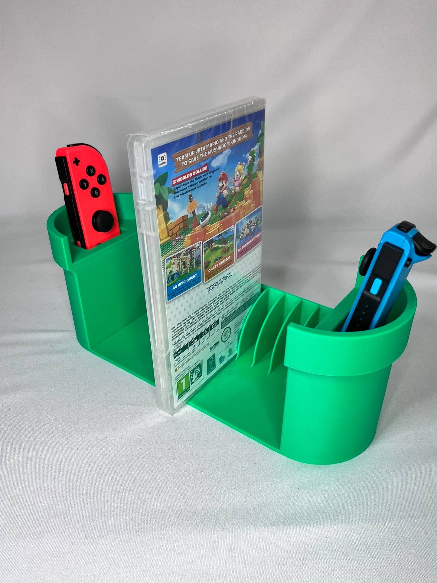 Nintendo Switch Warp Pipe Game Box & Joycon Holder